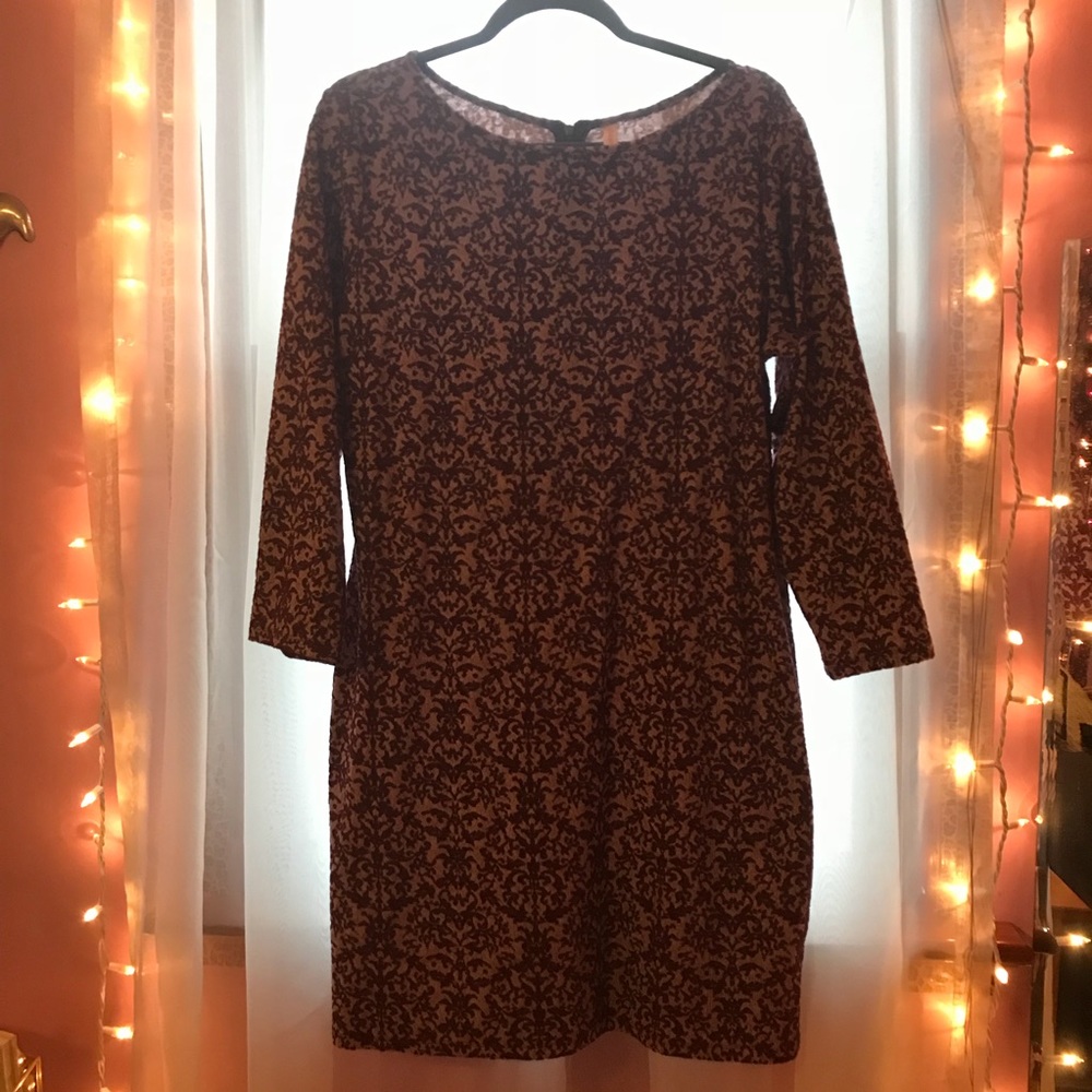 3/4 sleeve dress